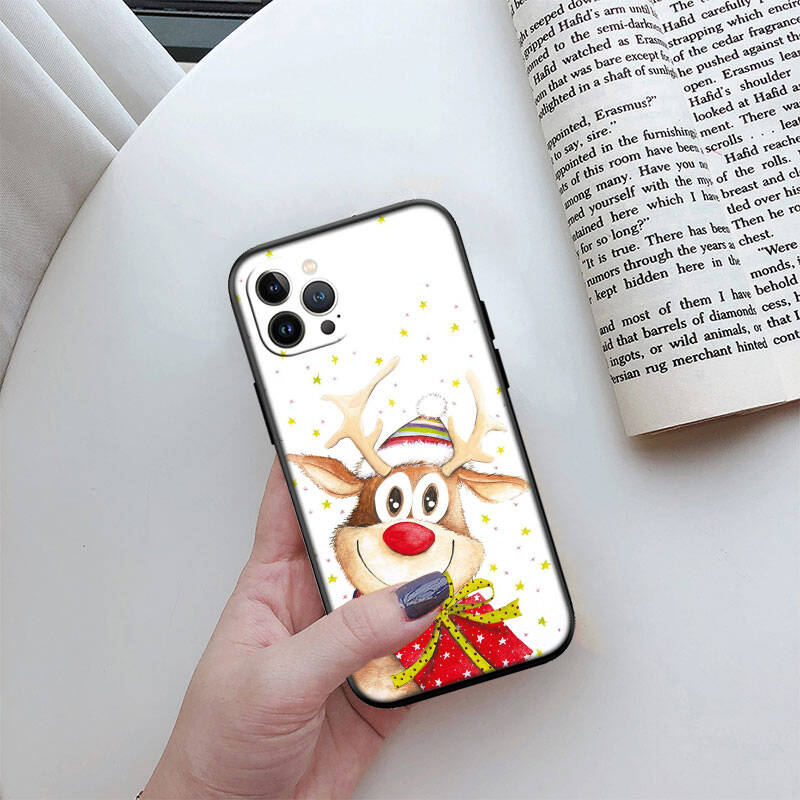RT16 Merry Christmas Deer Gift New Shell Phone Case for Xiaomi Poco F5 F6 C40 C65 C55 C50 C51 M7 X7 C75 M6 C71 F7 C85 F8 Pro Ultra