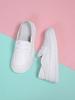 Nurse Shoes Women's Soft Sole Breathable Not Tired Feet Deodorant Non-slip Flat Sole Shoes White Comfortable Medical Shoes White Shoes