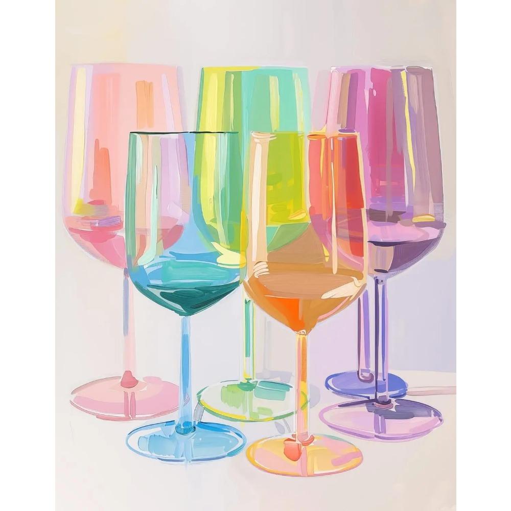 Colorful Summer Popsicle Poster Still Life Dining Room Breakfast Food Prints Canvas Painting Wall Art Picture Home Kitchen Decor