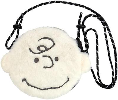 Nakajima Corporation Peanuts Snoopy Plüss Oldaltáska Charlie Brown 183903-23