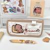 Capybara Pencil Case Multilayer Stationery Bag Multifunctional Stationery Storing Bag  Gift