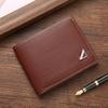Mens Wallet Classic In Pu Leather Fashionable Crossborder Style And Trendy Print Characters Element