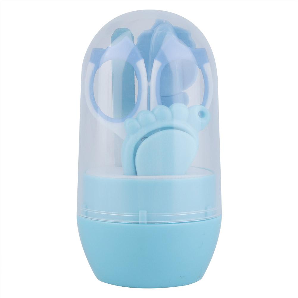 

4pcsCelsius Set Plastic Infant Baby Grooming Tool Healthcare Cleaning Tool(Blue)
