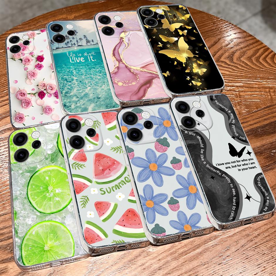 For OPPO Reno 15F 15 Pro Cases Brilliant Flower Kitten Fall Prevention Portable Clear Back Cover For reno15pro reno15f Funda