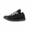 Leather Splicing Casual Shoes Trendy Sports Shoes Men's and Women's Board Shoes Bread Shoes