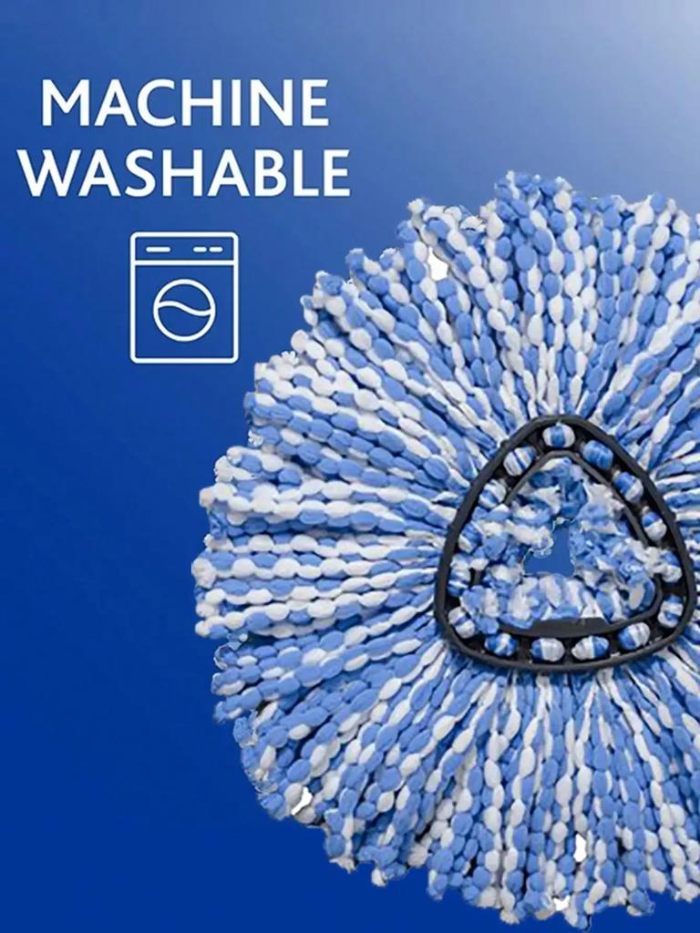 3 balení náhradních hlavic na mop Spin Mop pro O-Cedar a Vileda Mop Spin Mop s 2 nádržkami na čištění podlah z mikrovlákna Příslušenství k systému s 2 nádržkami