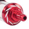 Universal Motorcycle Fuel Filter - High  Aluminum Glass Fuel Cleaner For Motorbike, Scooter, ATV, Dirt Bike - Multiple Colors Available