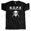 Mens Sunmmer Cotton T-shirt BOPE Tropa De Elite Brazil Special Elite Forces Military T Shirt Men Two Sides Military Casual Tee