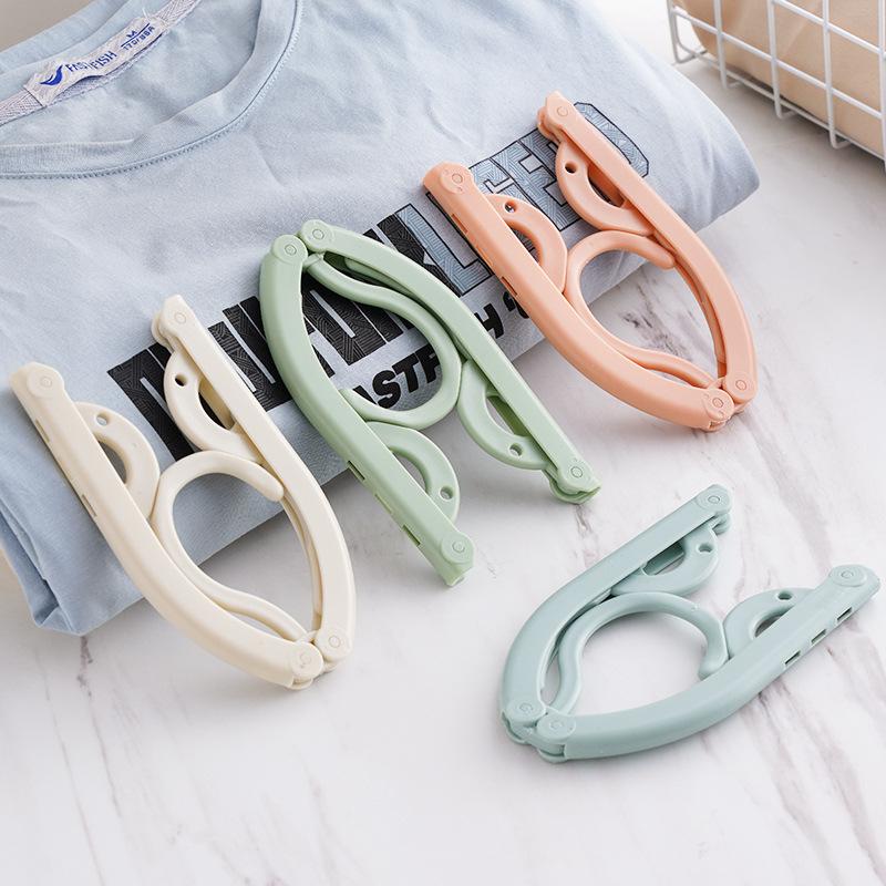 Portable Folding Clothes Rack for Travel Outdoor Use Business Trips Home Students and Dormitories