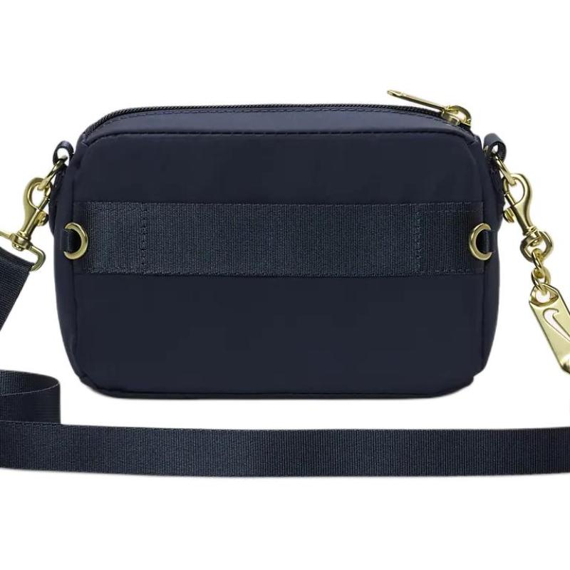 Nike Fabric Shoulder Bag Women's Lightning Blue/Lightning Blue/Sesame Brown Casual CW9304-437