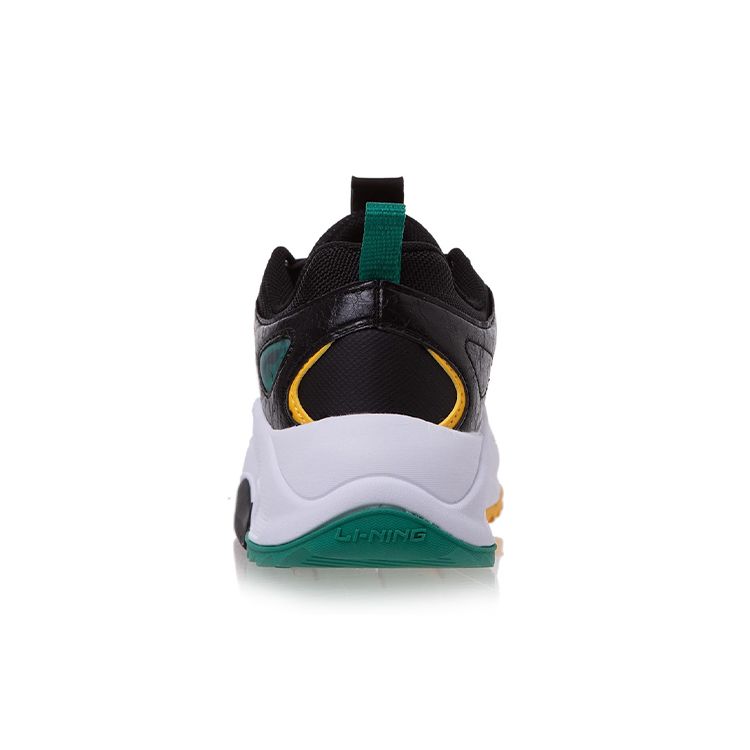 Li Ning Kids Soft Comfortable Non-Slip Shock Absorbing Wear-Resistant Casual Shoes Kids Casual Shoes Black YKCR180-3