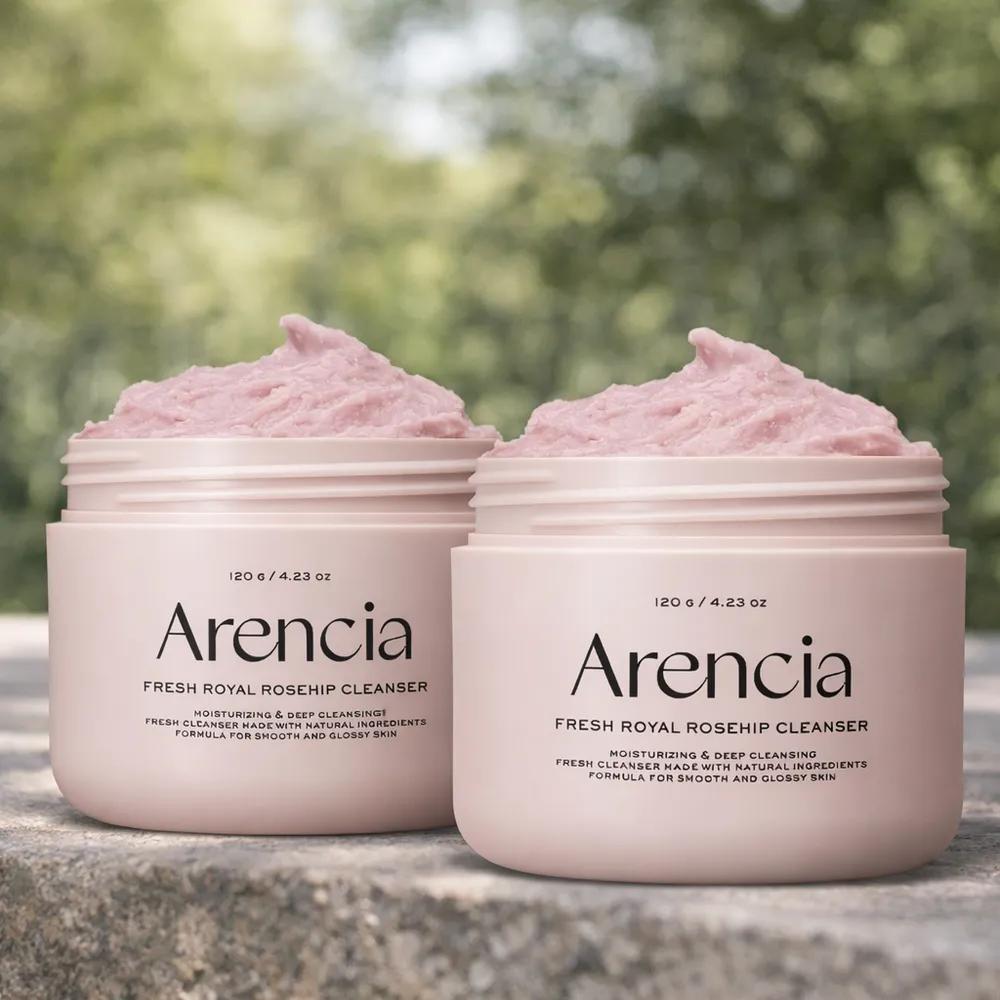1+1 Arencia Rice Cake Soap Fresh Rosehip Cleanser 120g