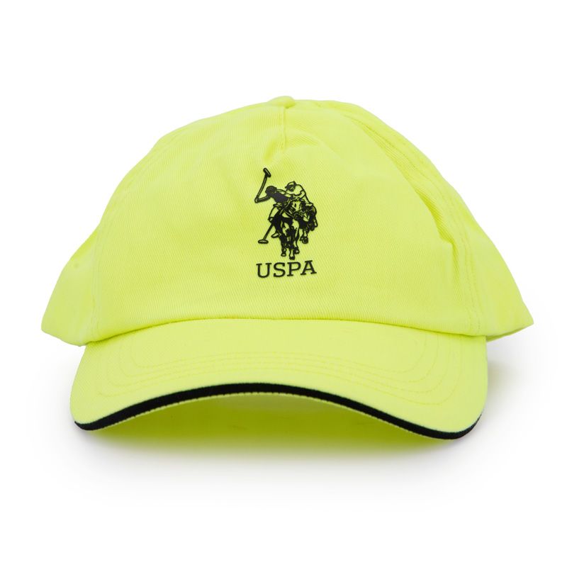 Cotton Cap Fabric Embroidered Logo with Piping Eliot Unisex US POLO