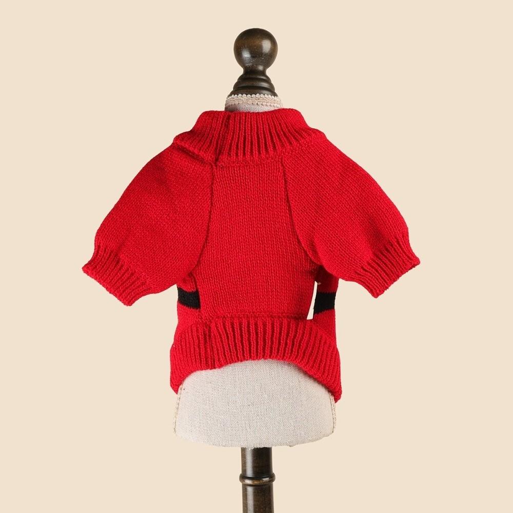 Pet Outfits Winter Dog Clothes Xmas style Dog Turtleneck Cute Knit Puppy Pullovers Pet