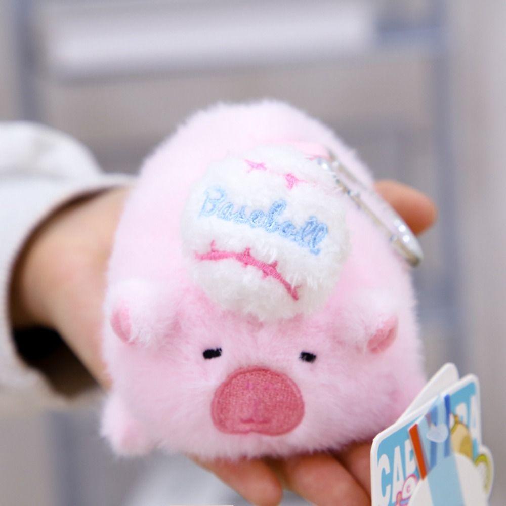 

Tennis Tennis Capybara Bag Pendant Metal Buckle Capibala Plush pendant Couple Style 4