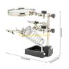 F26C Soldering Stand with Welding Glass 2 Alligator-Clips 360-Degree Tool