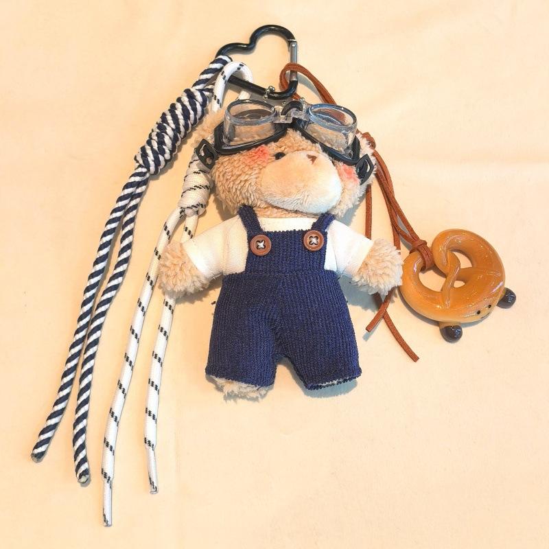 Pendentif Petit Ours Mignon Charme de Sac Dessin Animé Pièce à Suspendre pour Sac à Dos Accessoires Chic pour Voiture Charme de Sac Cadeau