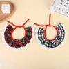 New Christmas Cat Collar with Bells Dog Accessories for Small Dogs Washable Scarf Bandana Collar Bibs