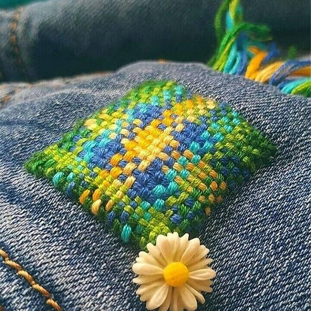 Clothes Mending Wooden Mini Loom Rectangular Portable Speedweve Darning Loom Quickly Makes Weaving Loom DIY Textile