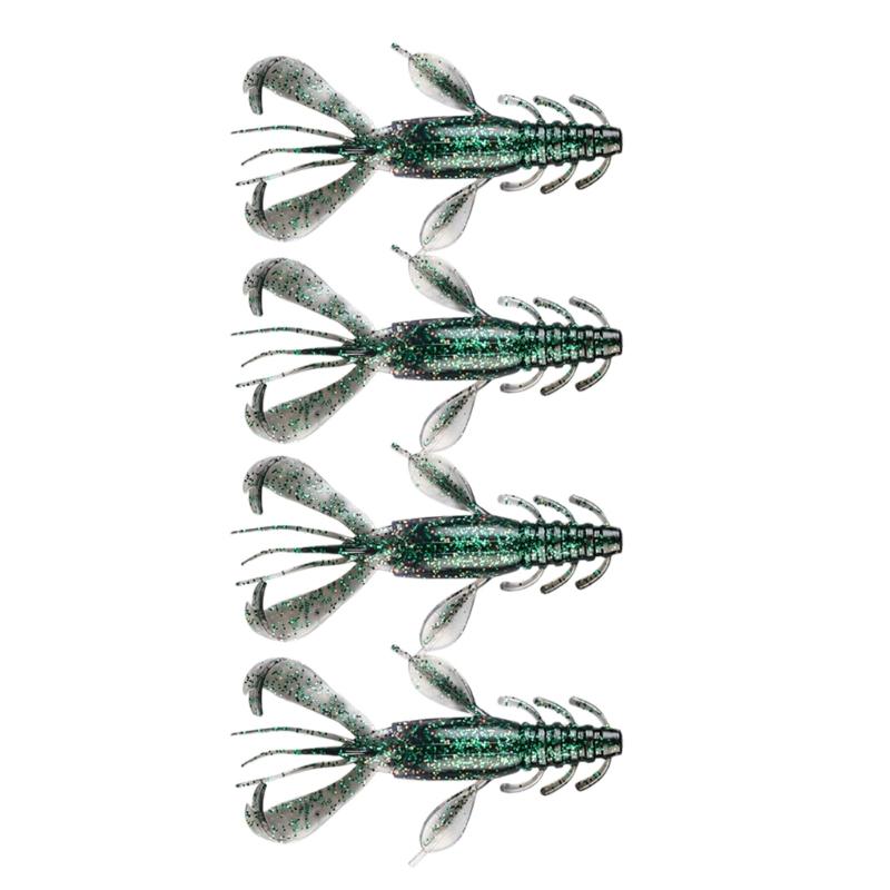 Soft Baits Crawfish Lures Artificial Fishing Baits Lure 10cm 10g Shrimp Swimbait Fishing Tackle 4pcs
