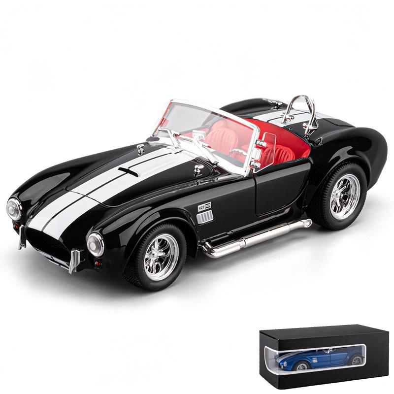 1:24 Ford Shelby Cobra 427 Roadster 1965 S/C Legierung Metall Druckguss Modellauto Sammlung & Hobby Dekoration Display Ornamente Geschenke
