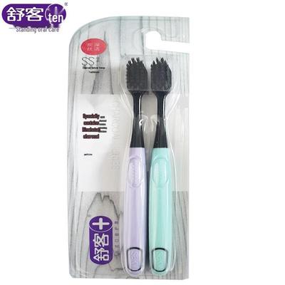 Shuke Carbon Bristle Toothbrush (4-Pack)