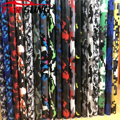 7 Sizes Digital Red Black Blue Camo Vinyl Film Camouflage Car Wrap Film For Car Styling Bike Computer Laptop Scooter Motorcycle