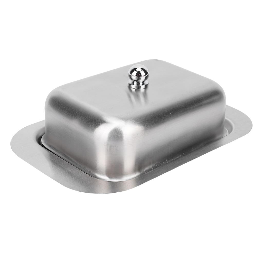 Nerezová ocel Mísa s víkem Potravinářská kvalita Vhodné do myčky Držák Krabička na sýr pro kuchyň