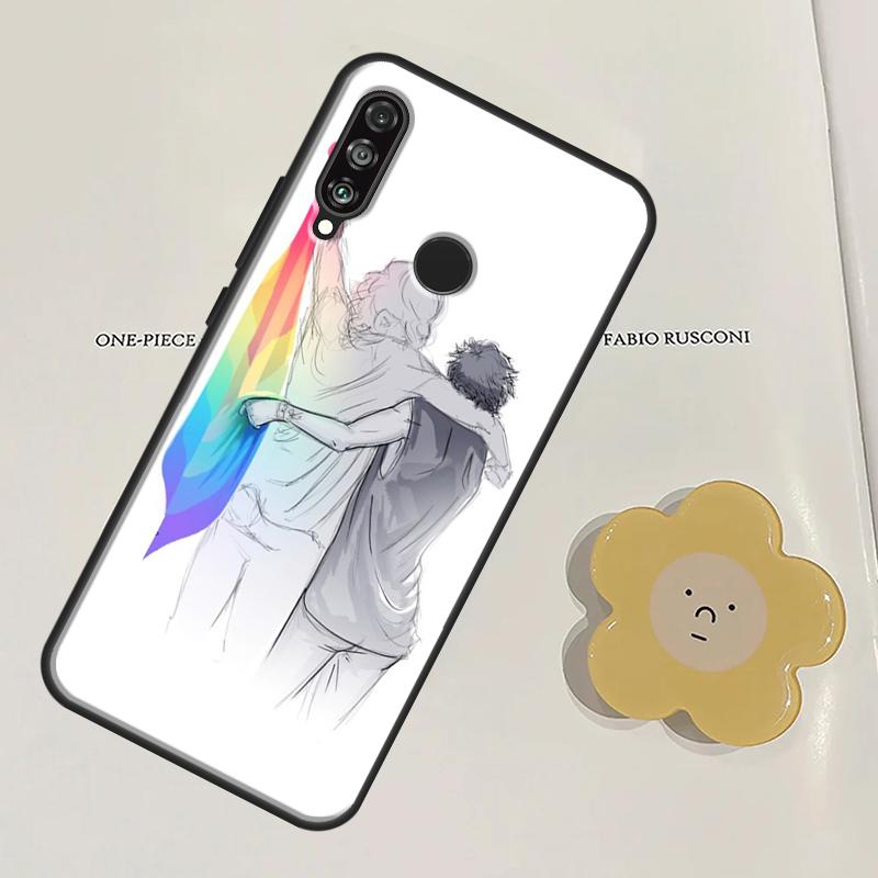 Gay Pride Flag For Huawei Nova Y60 Y70 Y90 Y61 Y91 3i 7i 8i 11i Nova 11 9 10 SE P20 P40 Lite P30 Pro Case