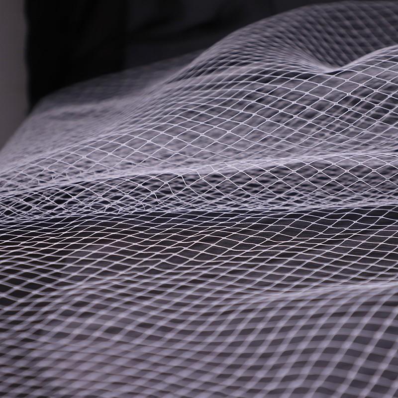 Hard Mesh Fabric Hollow Out Mesh Veil Styling Design Sewings Cloth Bridal Headdress Wedding Decoration DIY Materials