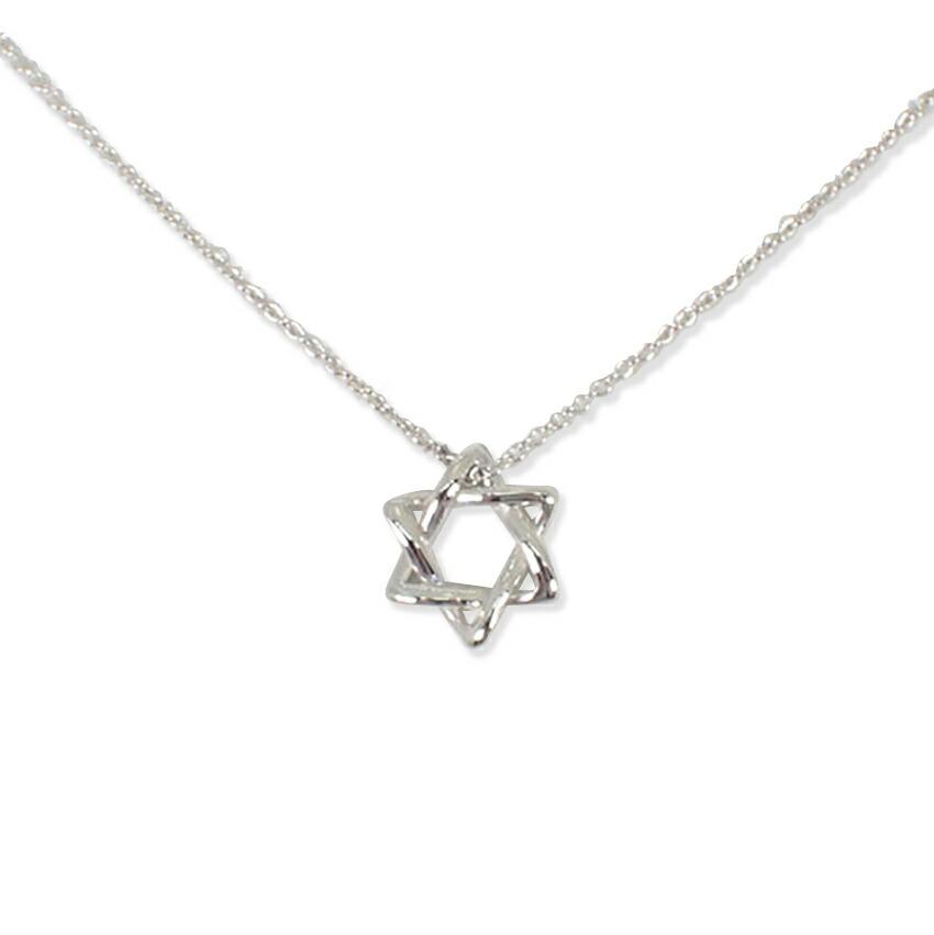 

[Used] TIFFANY 925 Star of David Pendant/Necklace/g507-44