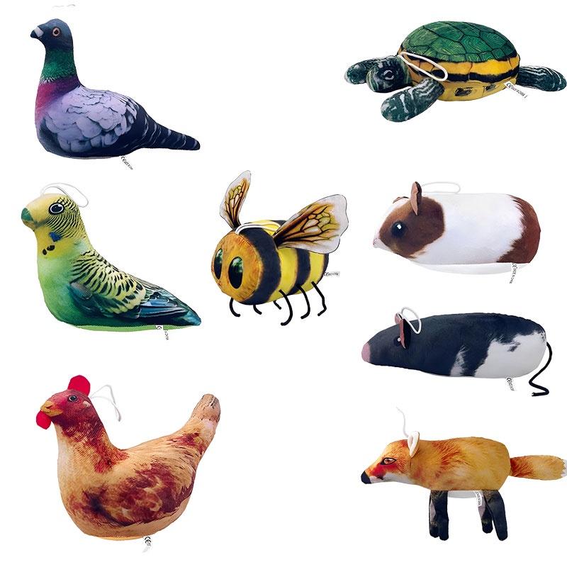 Realistisches Plüschtier Grenzüberschreitende Simulation Taube Huhn Vogel Stofftier