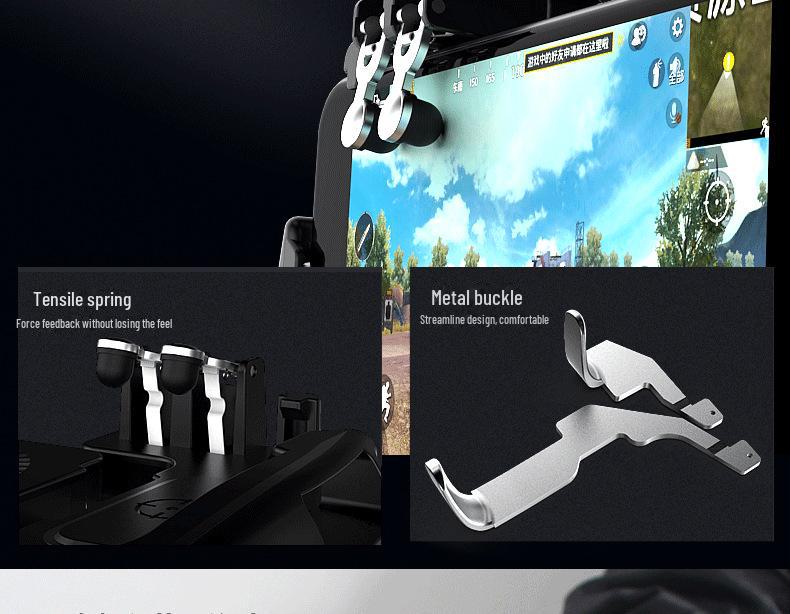 M10 M11 6-finger spillkontroller for PUBG har presis respons og forbedret varmeavledning.