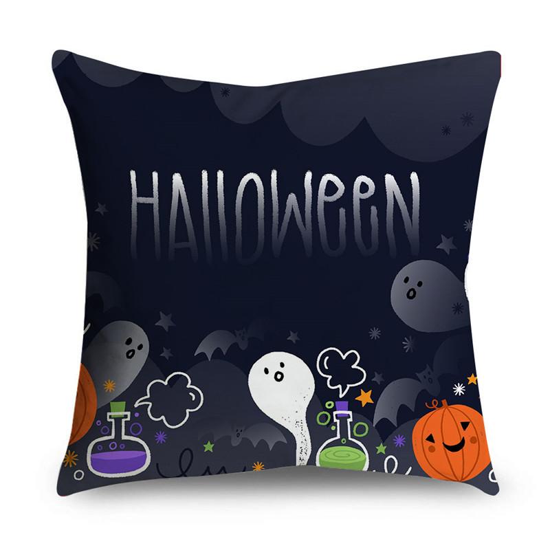 Halloween Easter Print Pattern Cushion Cover Home Living Room Sofa Decoration Cushion Cover Pillow Cover