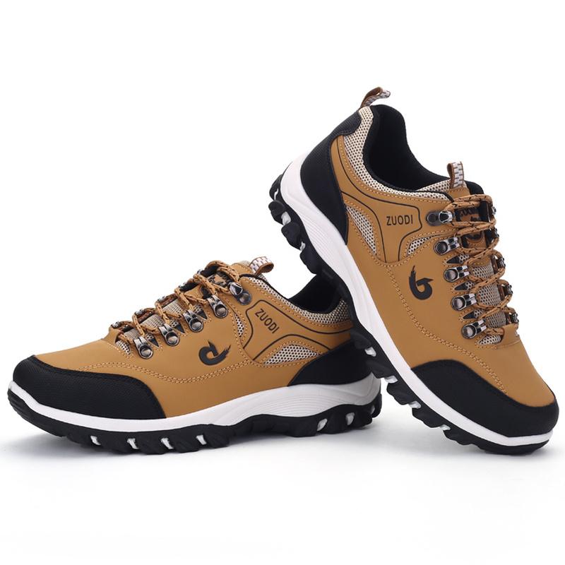 

Мужская уличная обувь для приключений, повседневная обувь, спортивная обувь для походов большого размера, размеры 39–48 47 коричневый