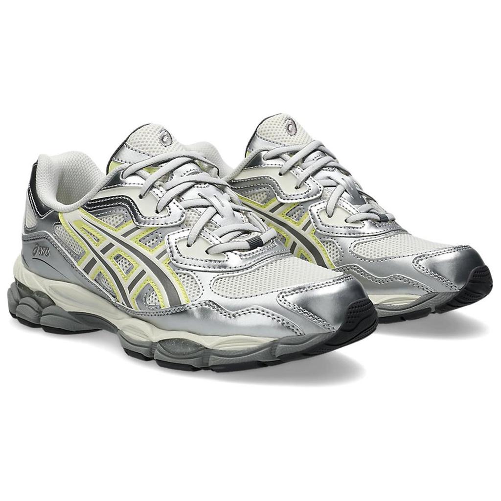Emmi x ASICS Gel NYC Ασημί Κίτρινο Huddle Γυναικεία Αθλητικά Παπούτσια Λευκό 1202A498-100