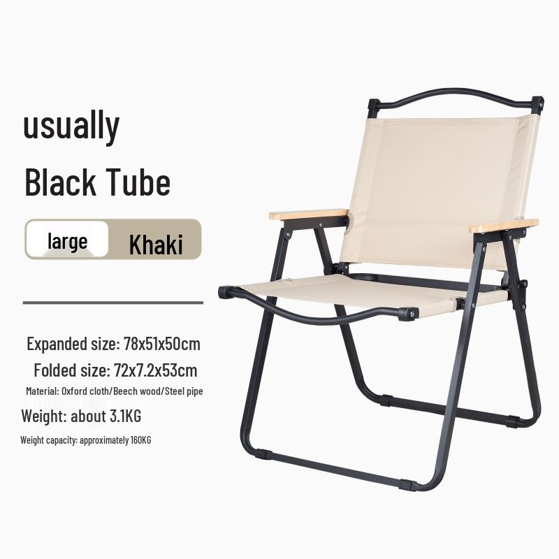 Ultralight Aluminum Folding Kermit Chair with Table for Outdoor Camping and Leisure Travel