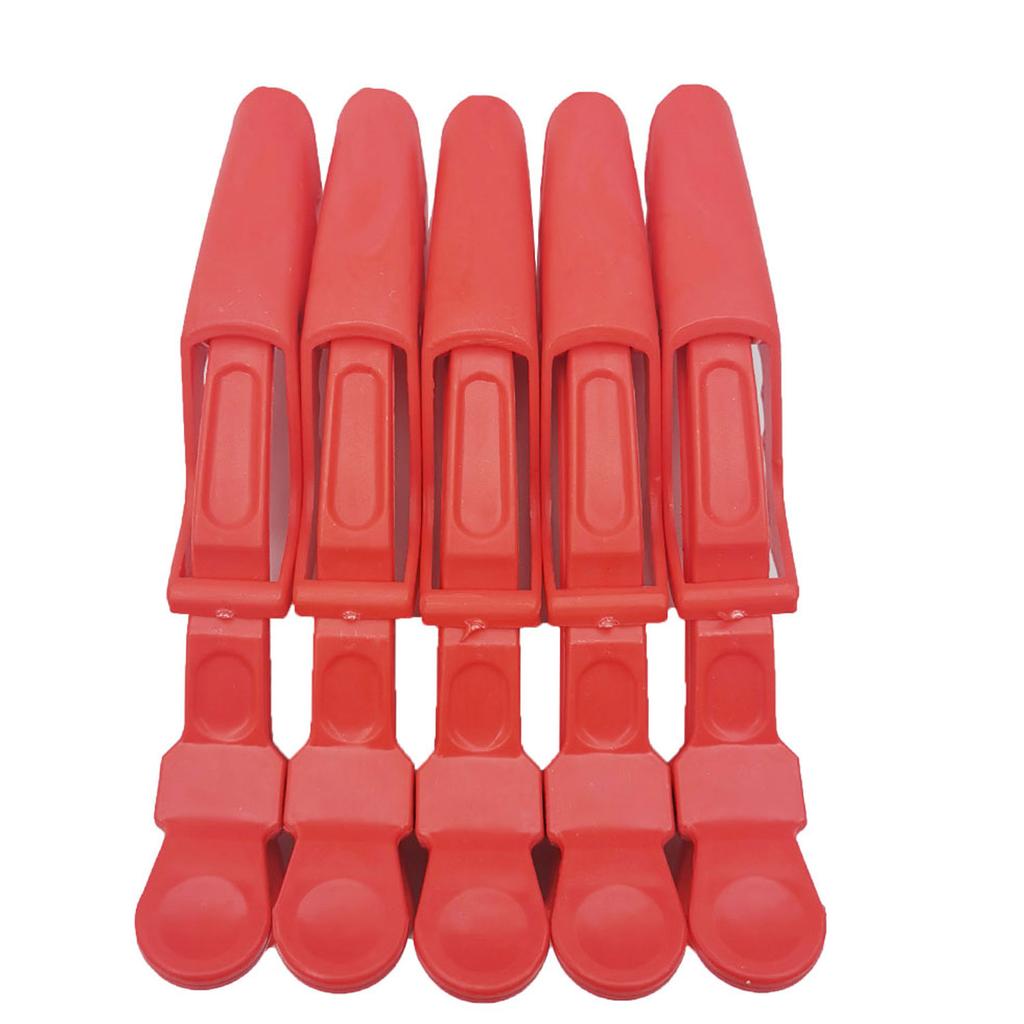 5 Hair Clips High Quality Plastic Hair Styling Tools Durable Hairdressing Supplies & Hair Dyeing Accessories