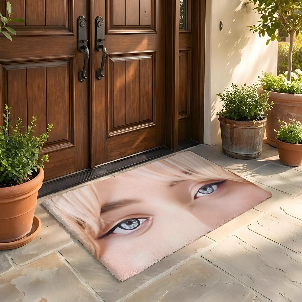 Floor Mat Soft Flannel Rug Non Slip Absorbent Mat for Bathroom Bedroom Home Decor S Sabrina Carpenter