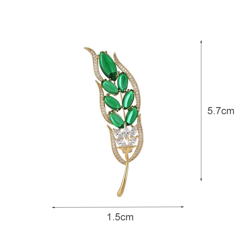 Broches Senior fleur feuille broche broches pour femmes costume pendentif mode broches bijoux