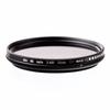 ND Filter Neutral Density ND2 to ND400 Fader Vario Filtiros ND2-400 37mm 40.5mm 43mm 46mm 49mm for Canon Nikon