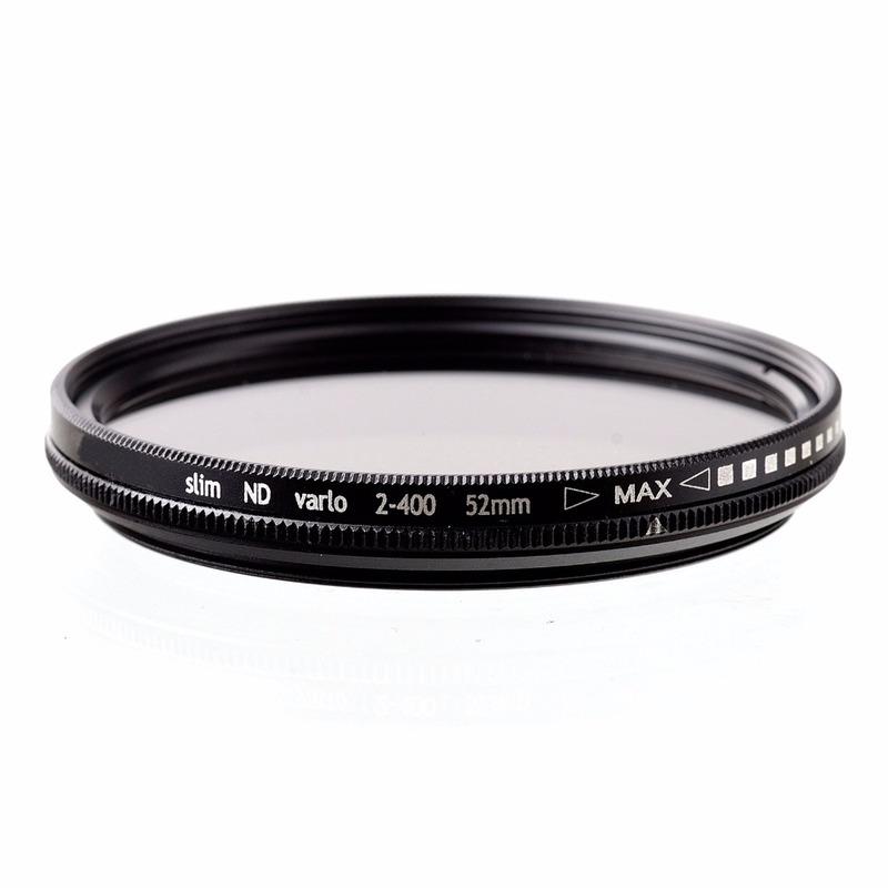 ND Filter Neutral Density ND2 to ND400 Fader Vario Filtiros ND2-400 37mm 40.5mm 43mm 46mm 49mm for Canon Nikon