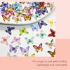 20/30/50/100 Stück Bunte Harz Cartoon Eis Schmetterling Flatback Perlen für Nailart, Scrapbook DIY Schmuckdekor Handwerk