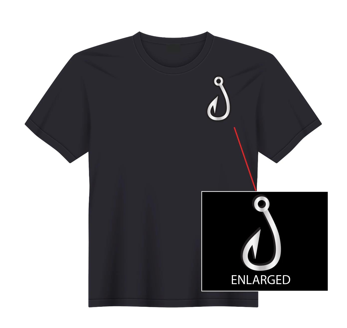 Fish Hook Fishing Ocean Sea Lake River Angler Snook T-Shirt NEW S, M, L, XL M