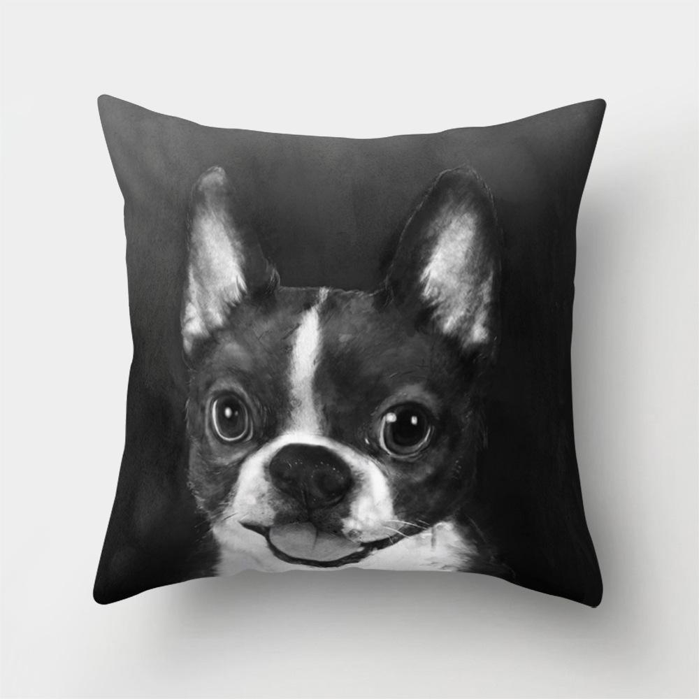 Office Pillow Cartoon Pattern Creative Home Polyester Yiwu Pillow Car Waist Pillow