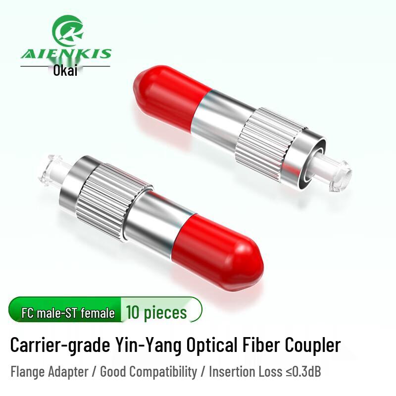 AIENKIS Telecom-Grade Fiber Optic Adapters