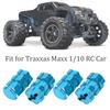 17mm Hex Adapter Nuts Splined Wheel Hubs Extension Combiner Fit for   MAXX 1Celsius10 RC Car