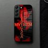 L-LADY GAGA MAYHEM Phone Case Glass For Samsung Galaxy S21 S26 S25 S22 S20 S24 S23 Ultra Fe Plus A16 A34 A54 A24 Coque