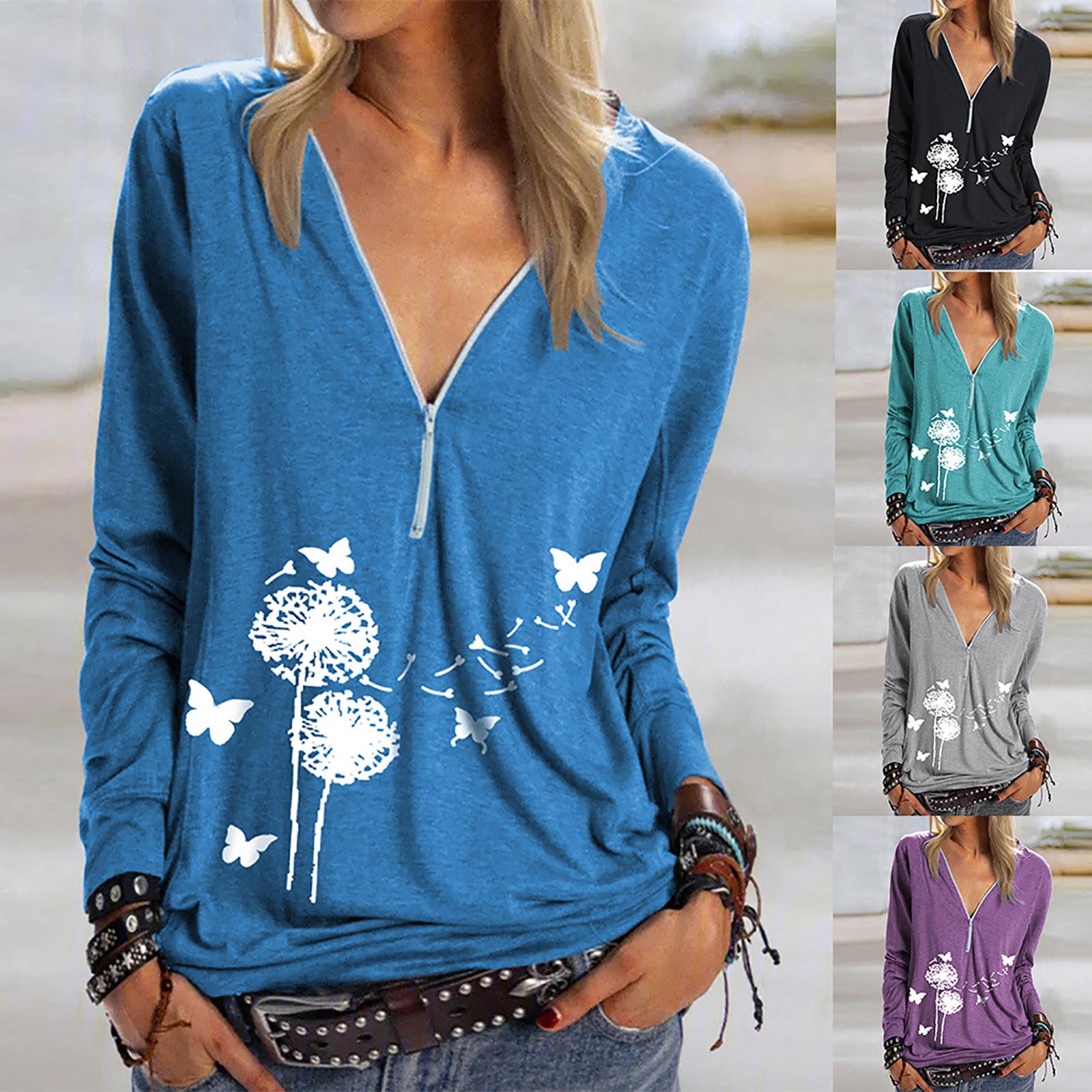 

Женская блузка с длинным рукавом и v-образным вырезом размера плюс, пуловер, рубашка