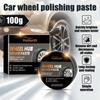 Automobile Wheel Polishing Paste Polishing Brightening Anti-Fouling Cleaning Maintenance Rapid Brightening Restoration of Luster100g